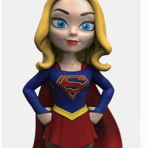 Rock Candy Vinyl 5"-Tall Collectable Figure Of Supergirl  • Exclusive DC Comics